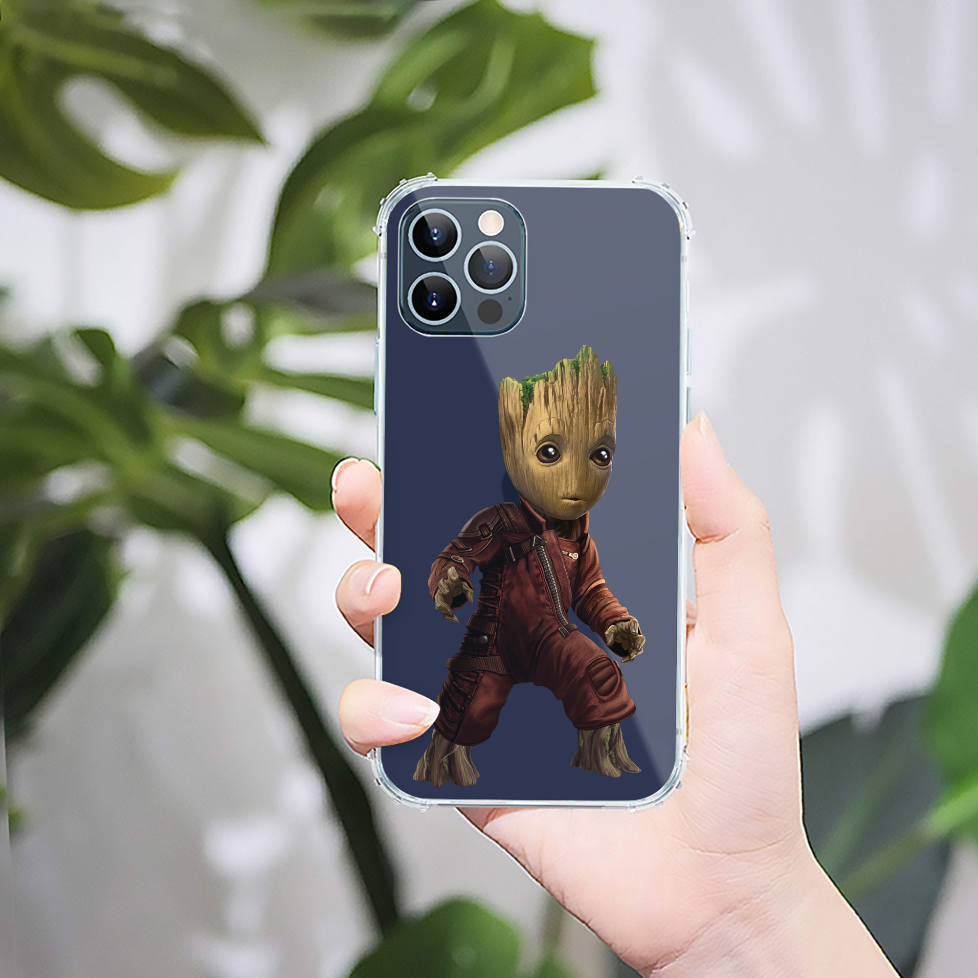 （画像用） アベンジャーズ The Avengers 【iPhone 12シリーズ対応】透明スマホケース（クリアソフトケース）
